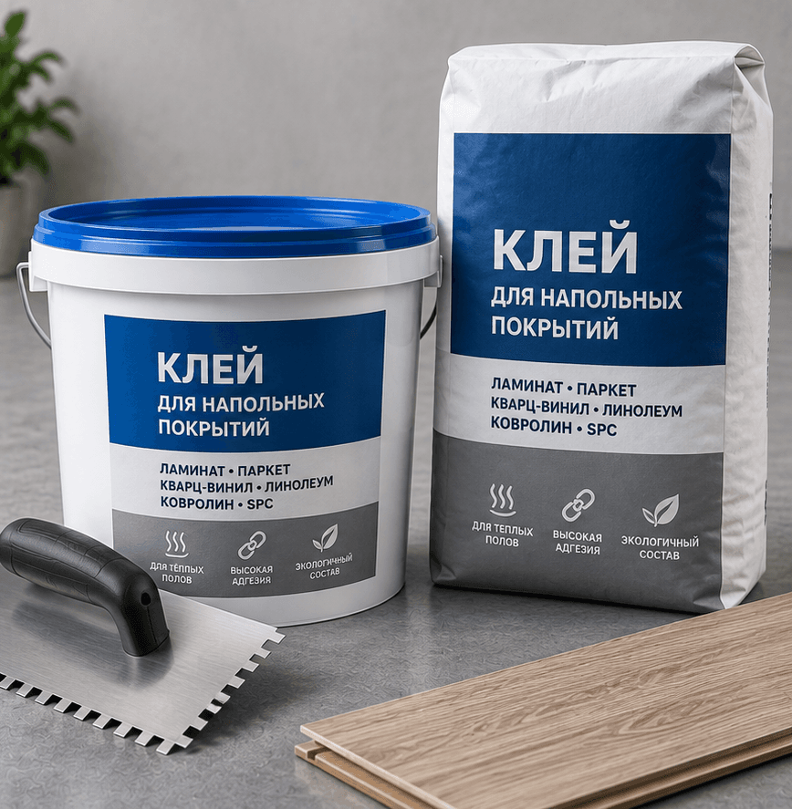 Клей для напольных покрытий